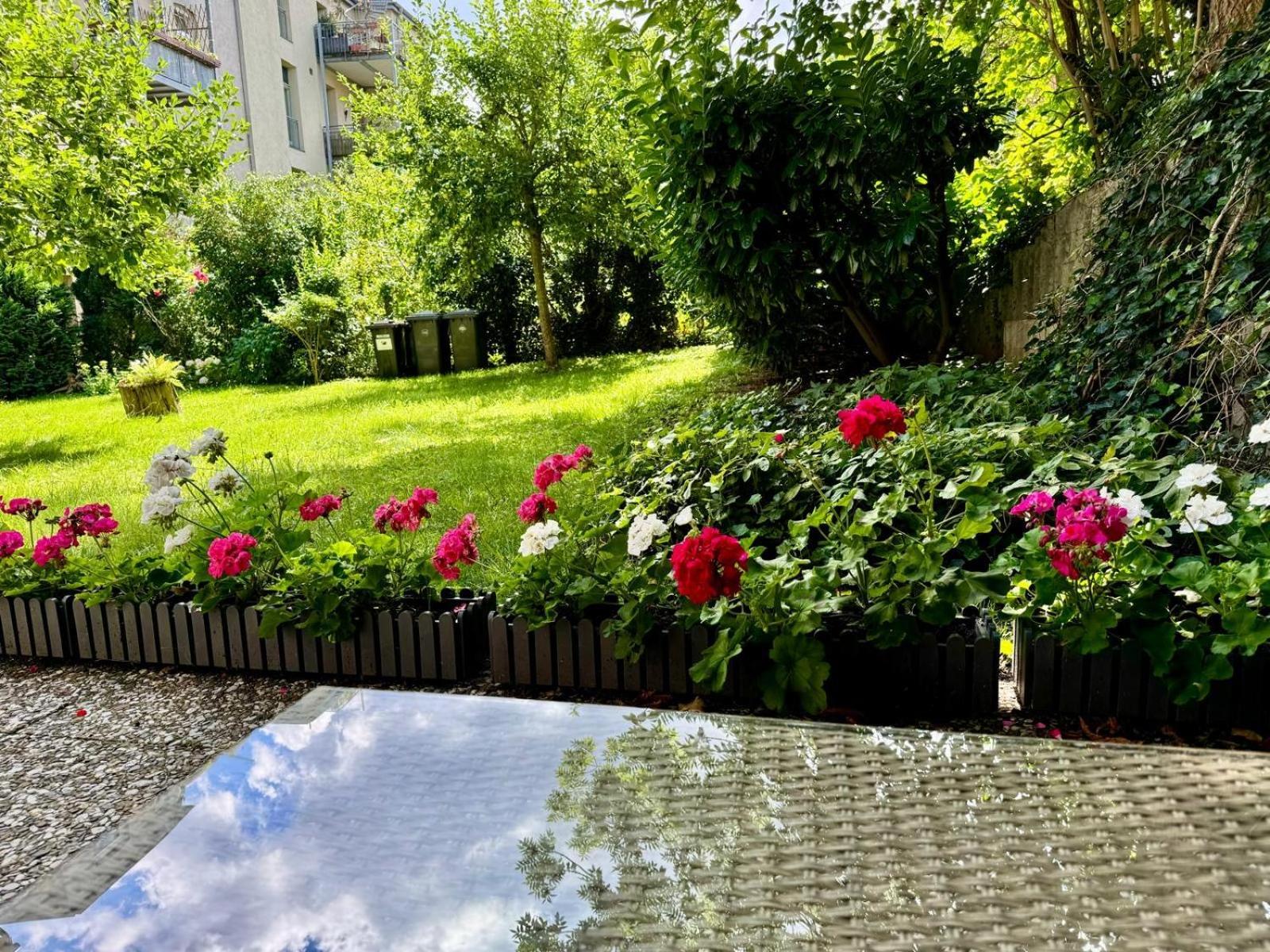 Attraktive Wohnung Im Gruenen Hinterhof Schwerin  Exterior foto